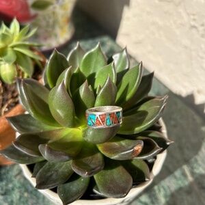 Vintage Zuni sterling silver ring